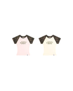 BADDIE / Camo Crop Tee