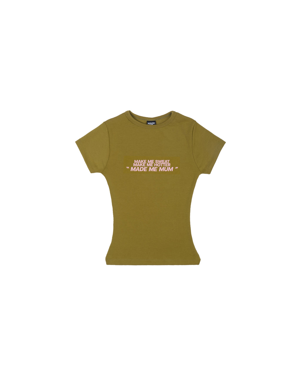 Make me sweat / Crop Tee