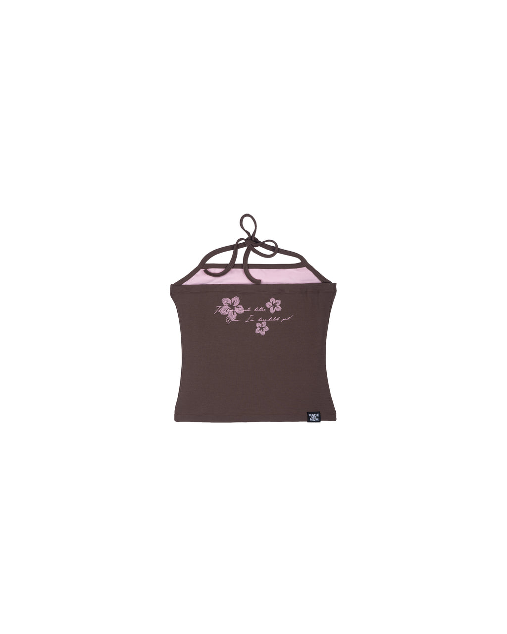 Make me sweat / Tie-neck shirt