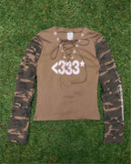BADDIE / Camo Long Sleeve