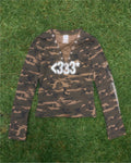 BADDIE / Camo Long Sleeve