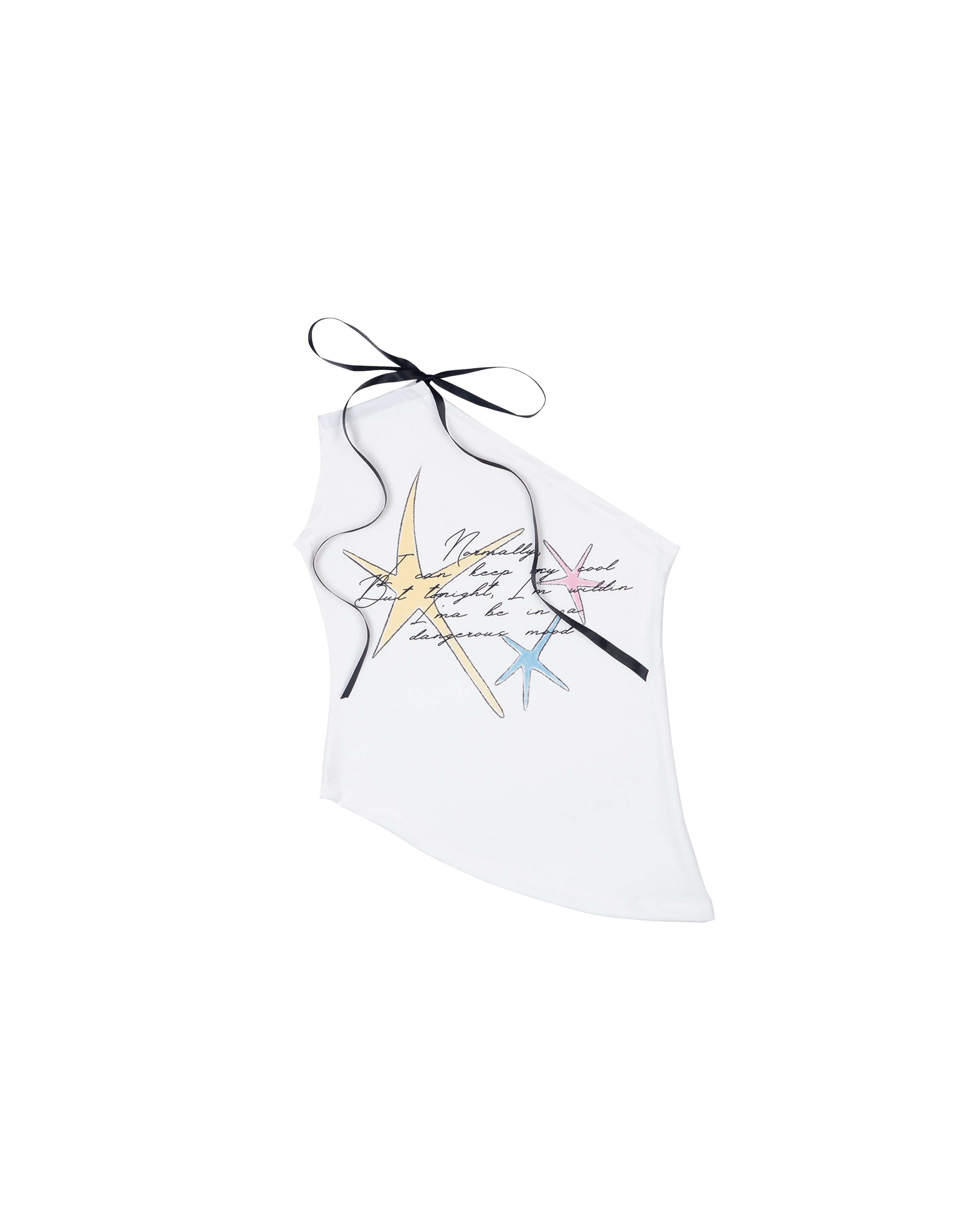 Make me sweat / One-shoulder top