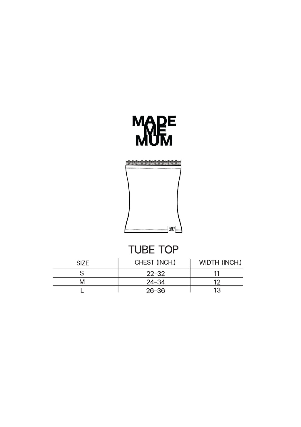 MMMxNWL / Tube top