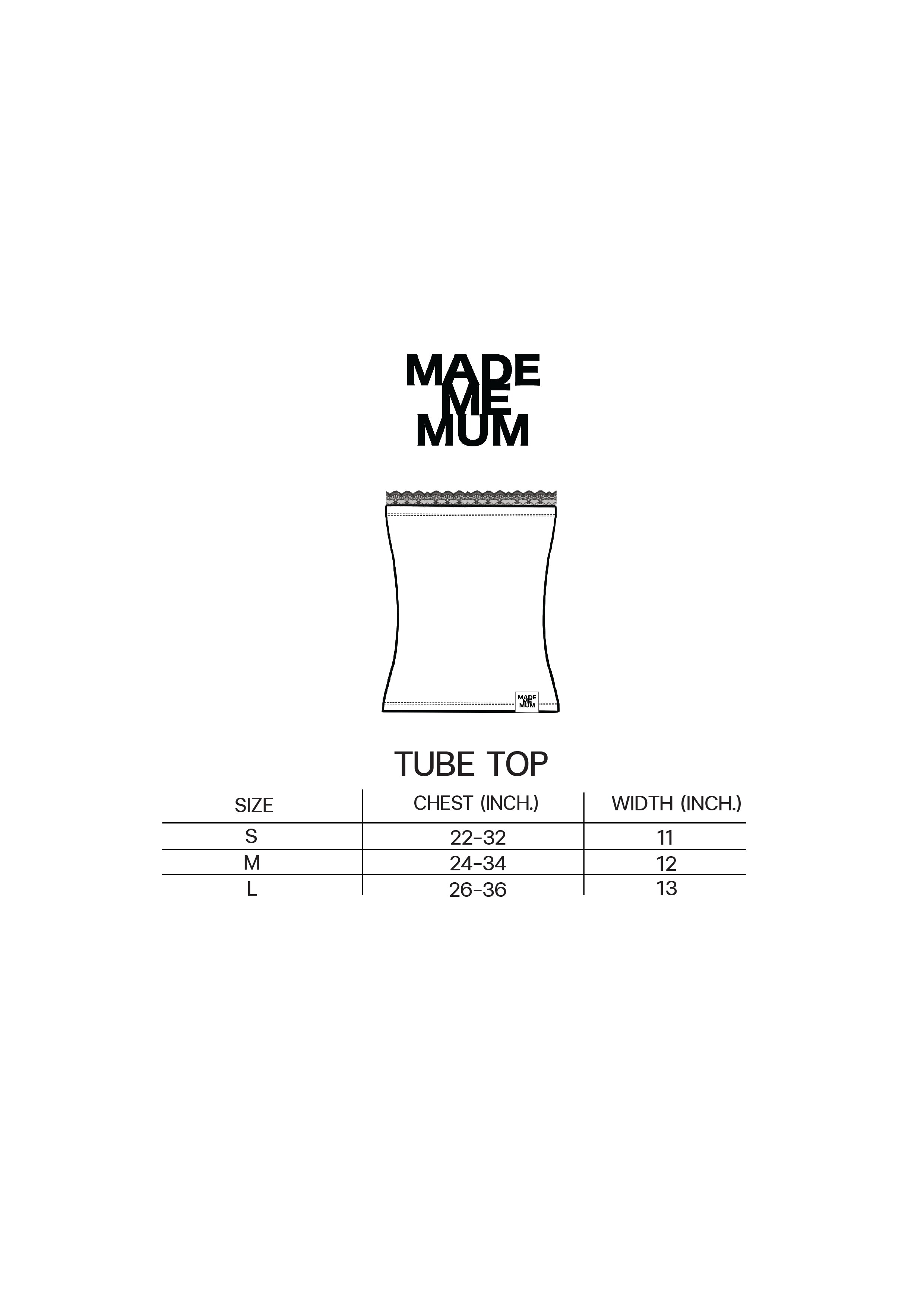 MMMxNWL / Tube top