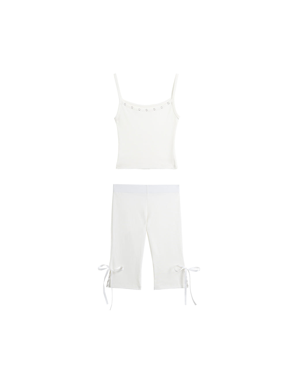 Letter To Her/ Spaghetti Top & Capri Leggings