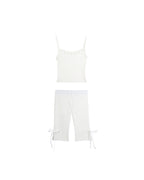 Letter To Her/ Spaghetti Top & Capri Leggings