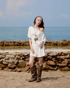 SUNSET MISECHIEF / Mimi Dress Sheer