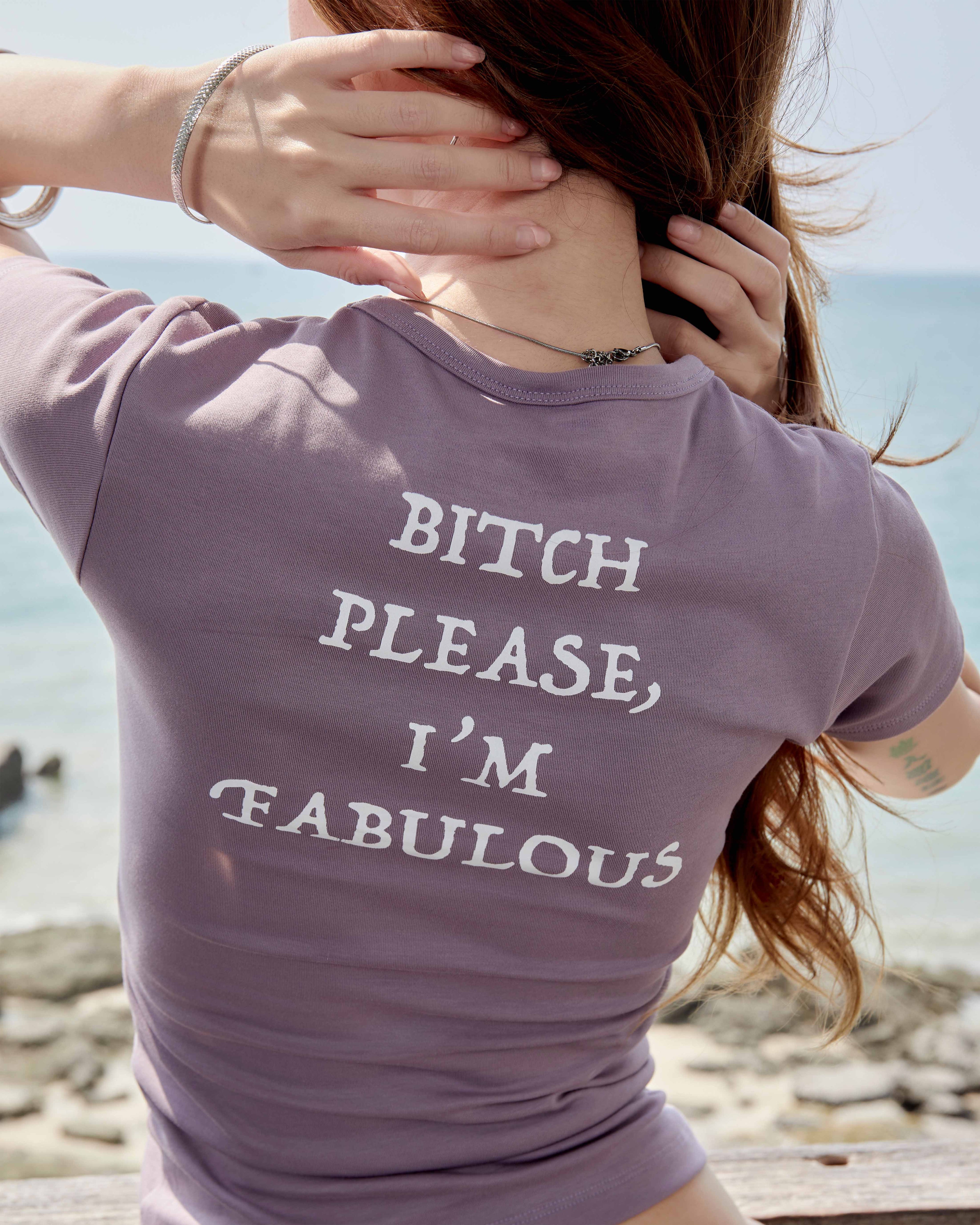 SUNSET MISCHIEF / Crop Tee