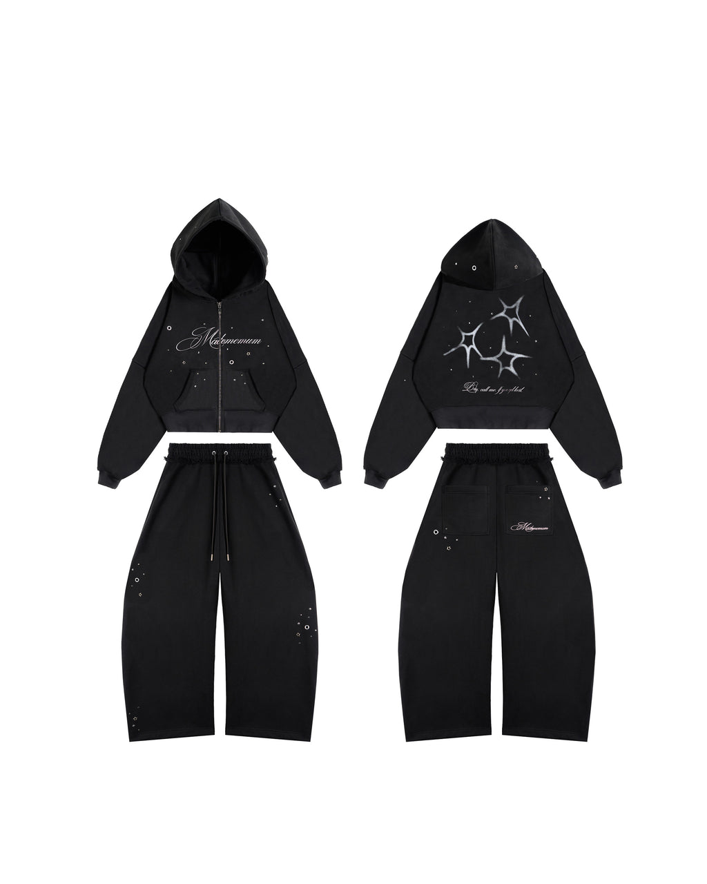 Call Me / Hoodie & Long Sweat Pants