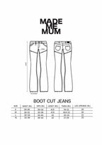 Made me sweat / Bootcut Jeans