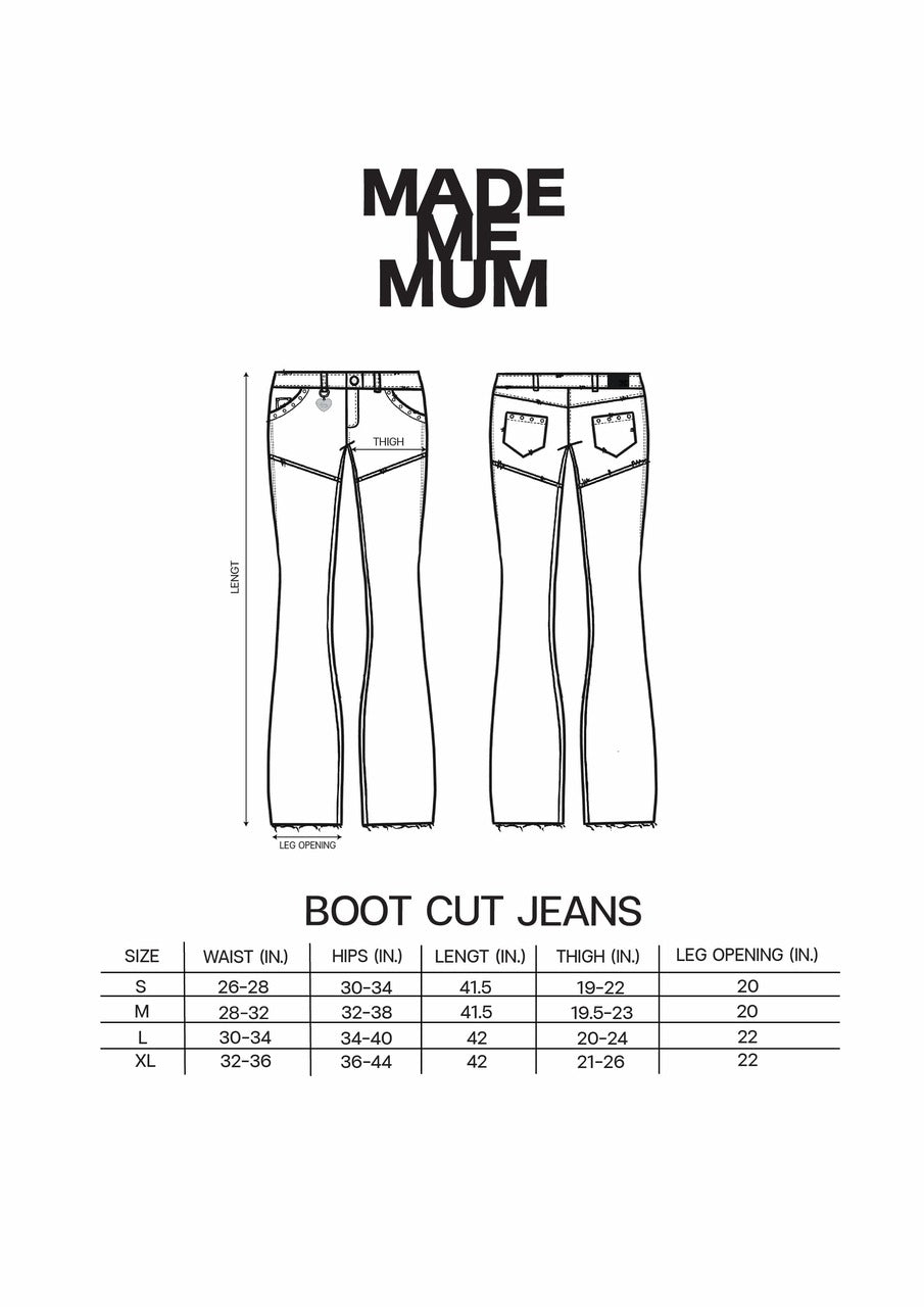Made me sweat / Bootcut Jeans