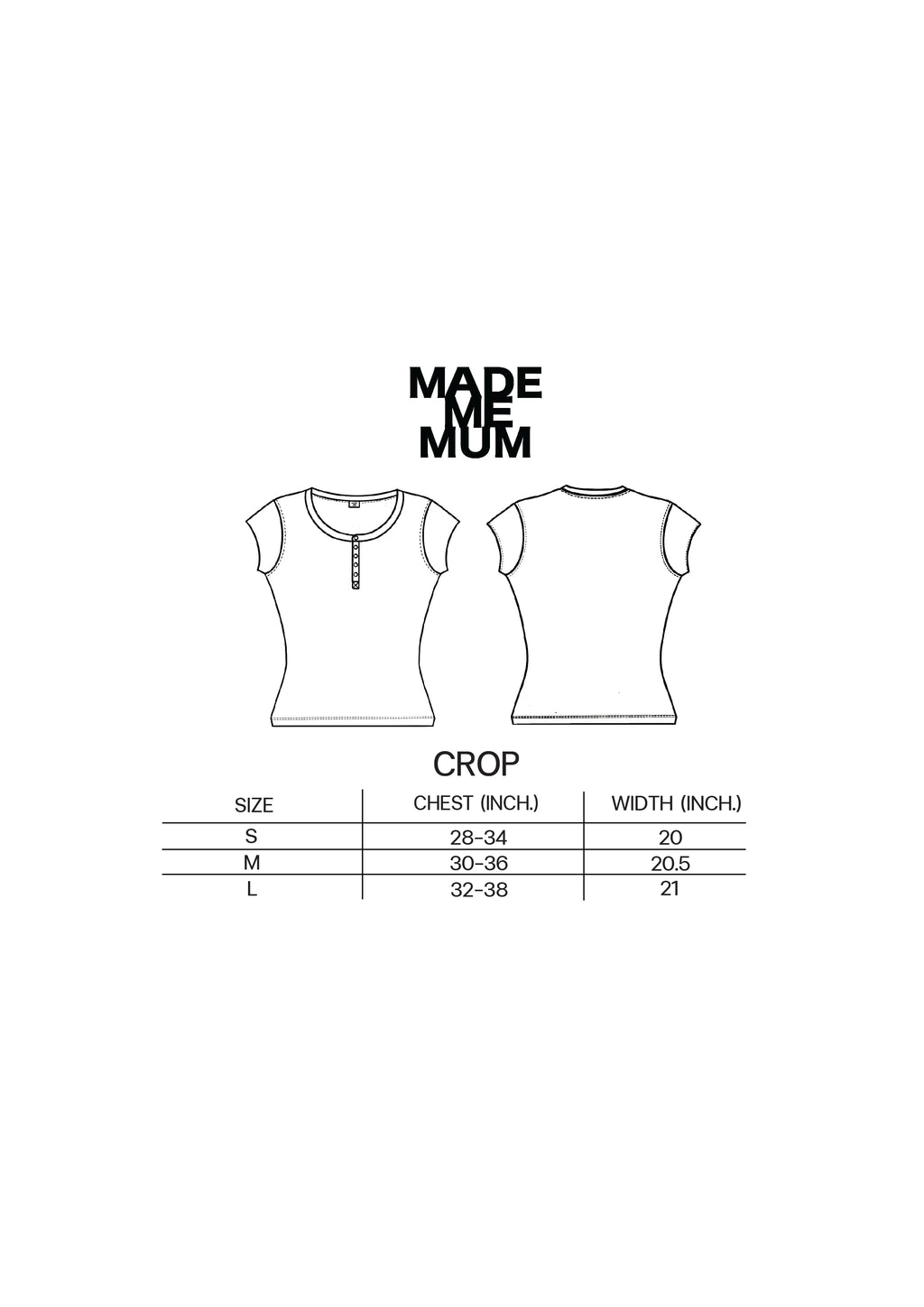 VIXEN VALLEY / Crop Tee