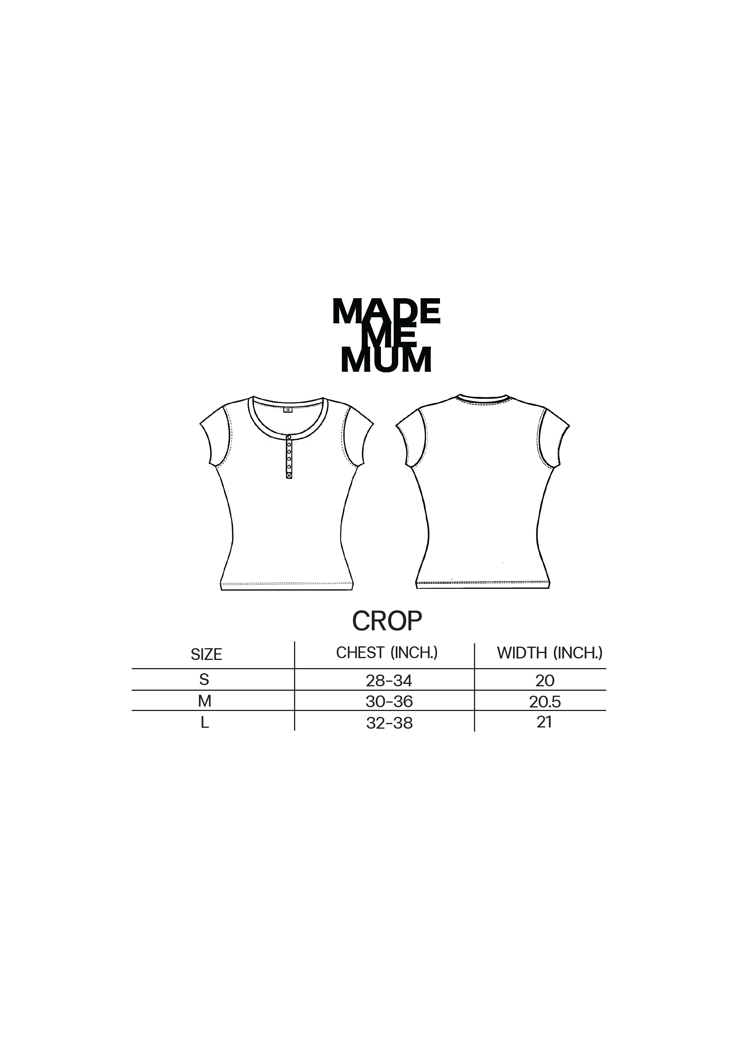 VIXEN VALLEY / Crop Tee