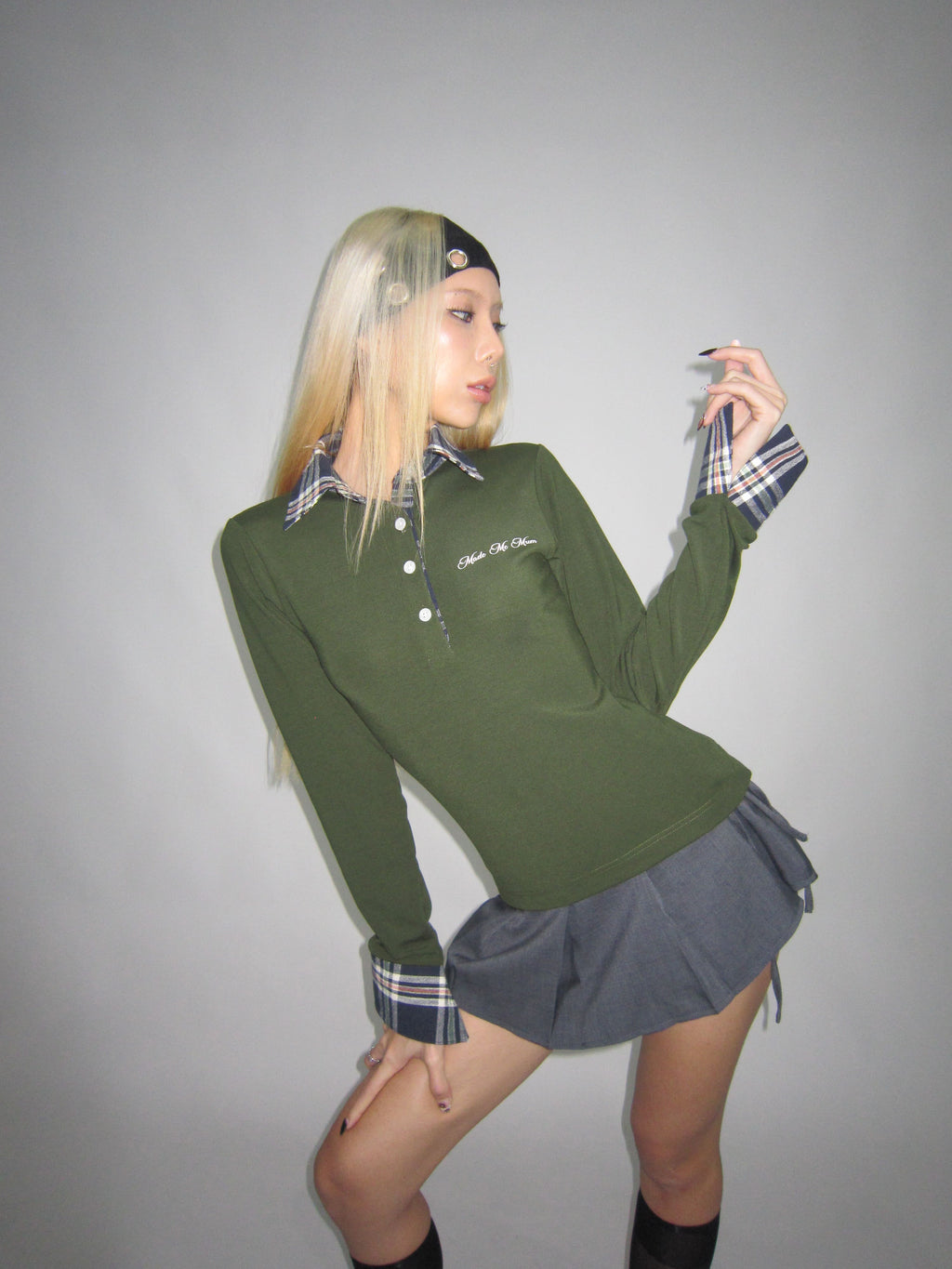 kismet / Long sleeve polo (fit)
