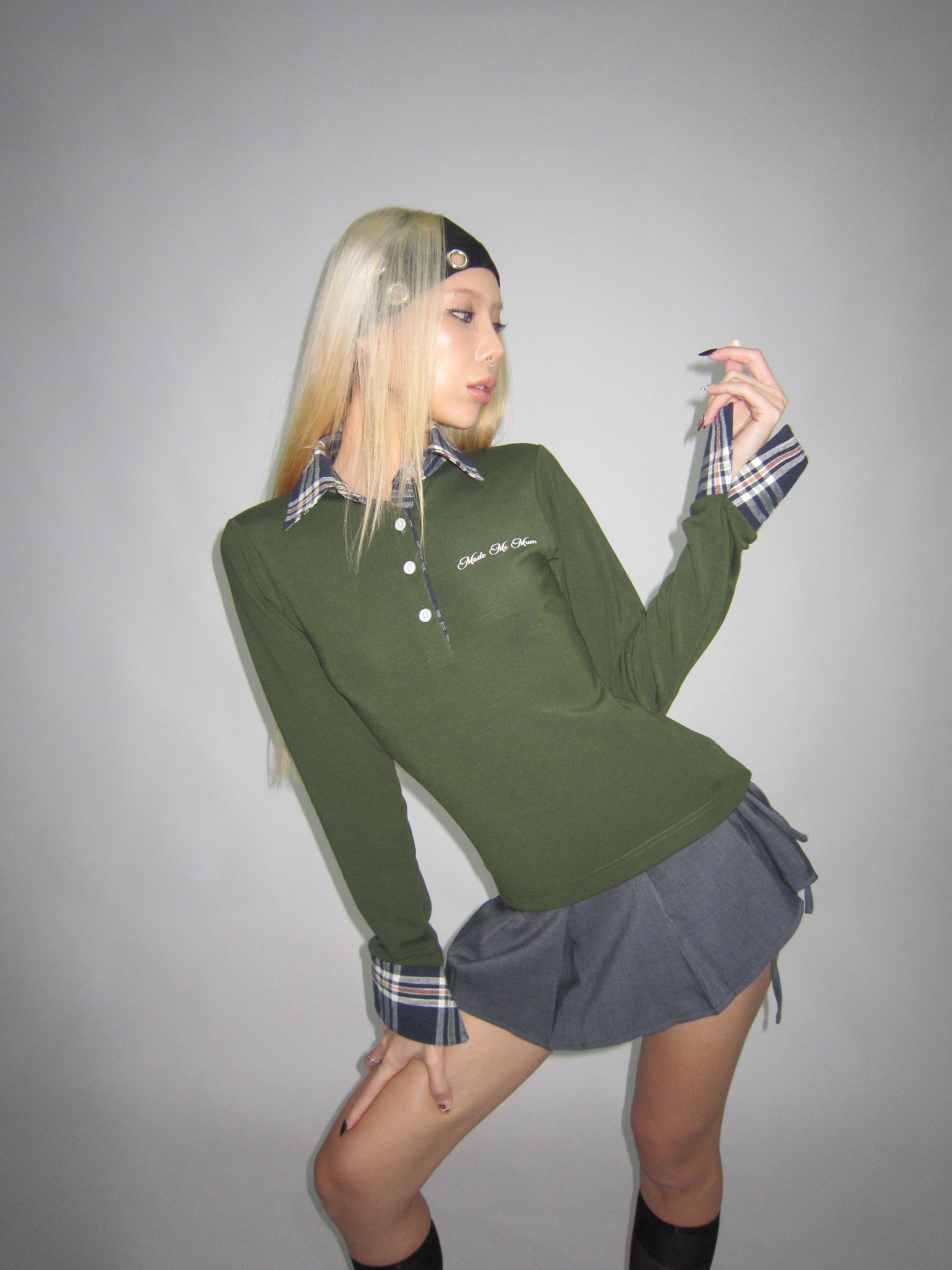 kismet / Long sleeve polo (fit)