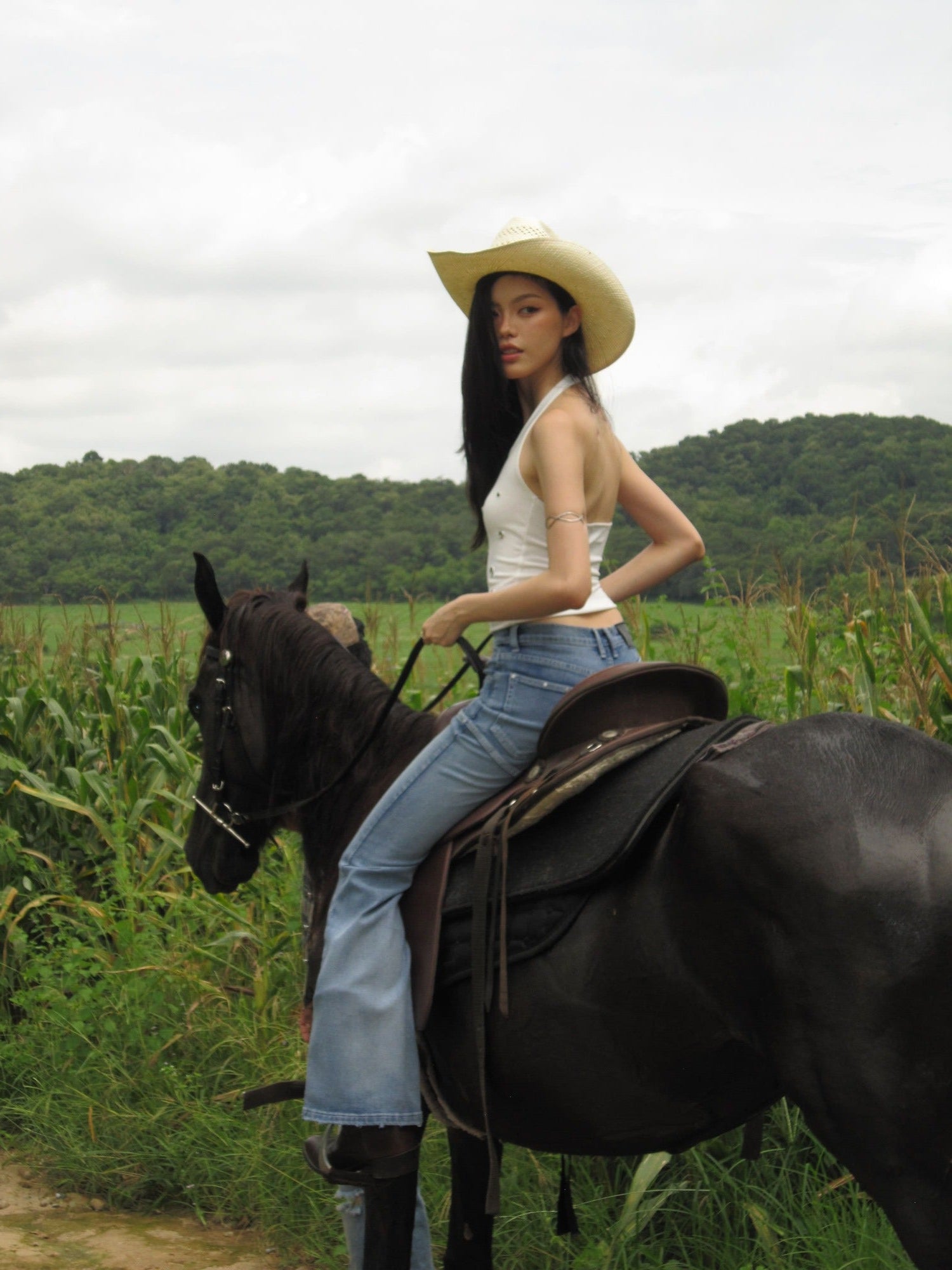 Made me sweat / Bootcut Jeans