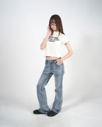 Made me sweat / Bootcut Jeans