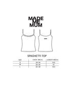 Letter To Her/ Spaghetti Top & Capri Leggings