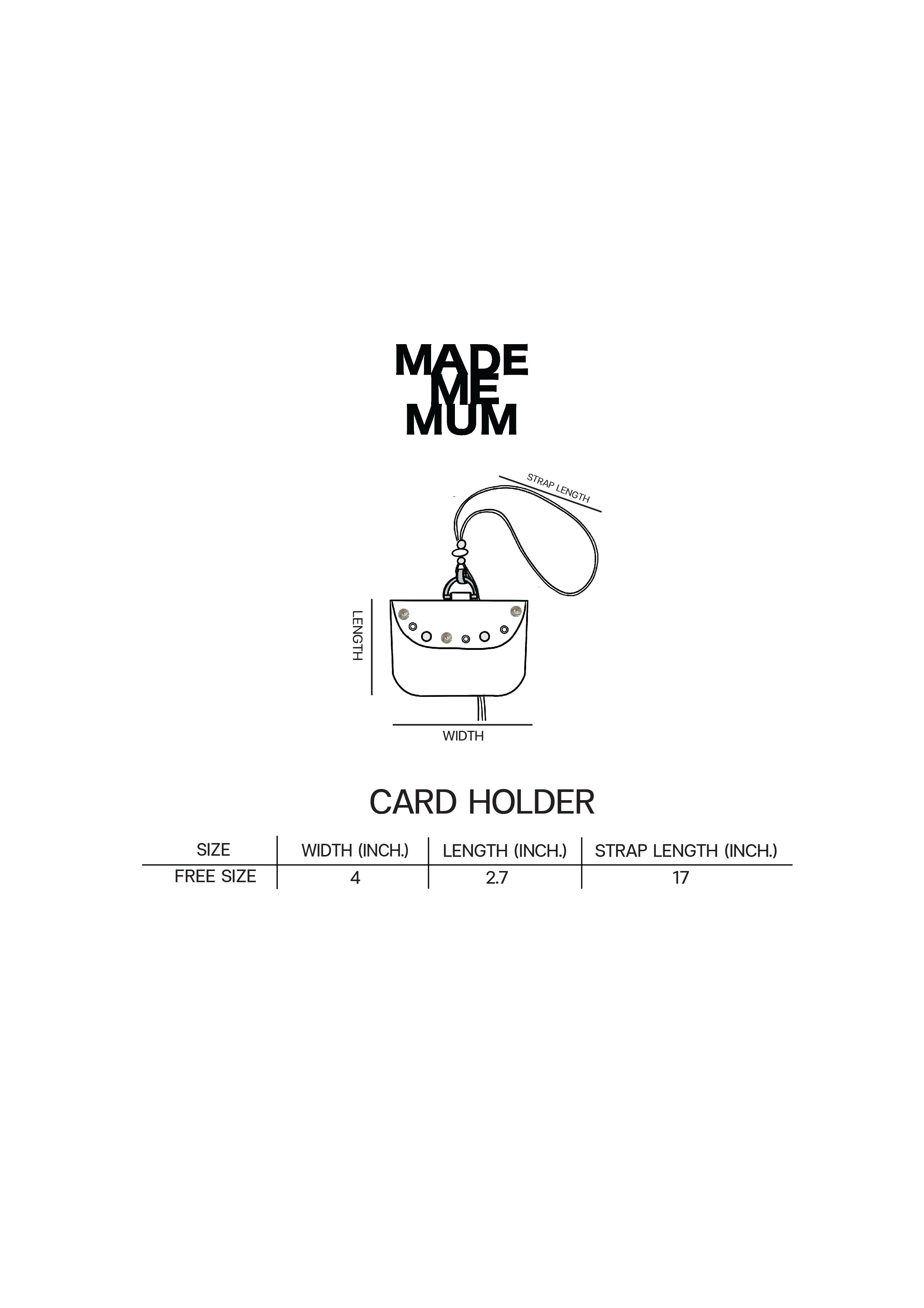 SUNSET MISCHIEF / Card Holder