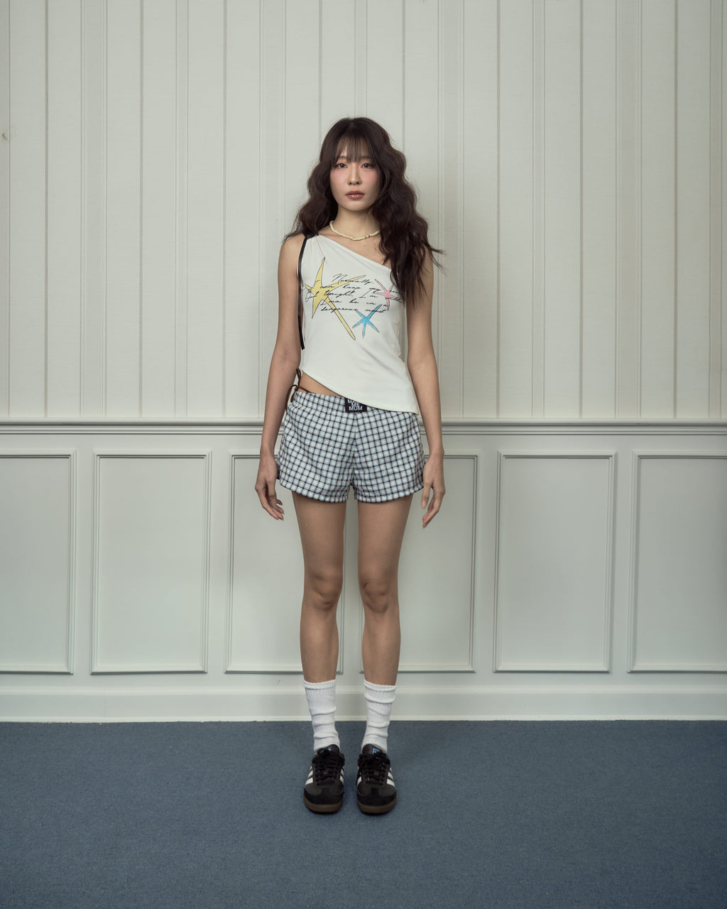 Make me sweat / One-shoulder top