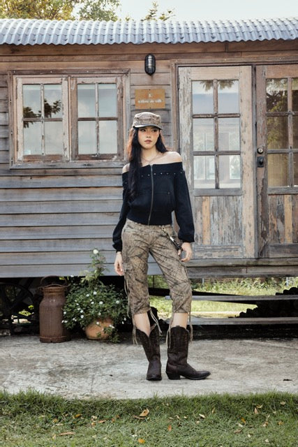 VIXEN VALLEY / Sweater Off Shoulder