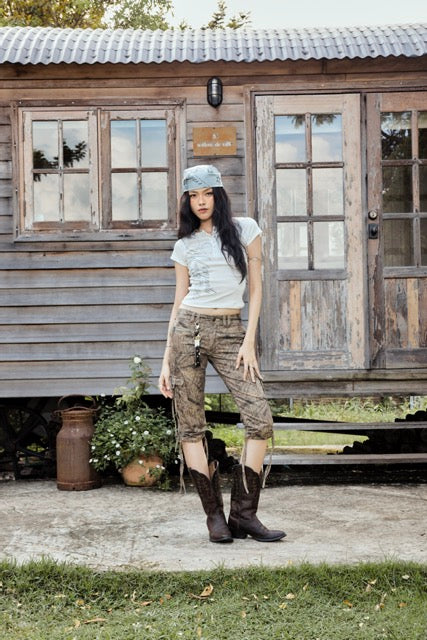 VIXEN VALLEY / Crop Tee