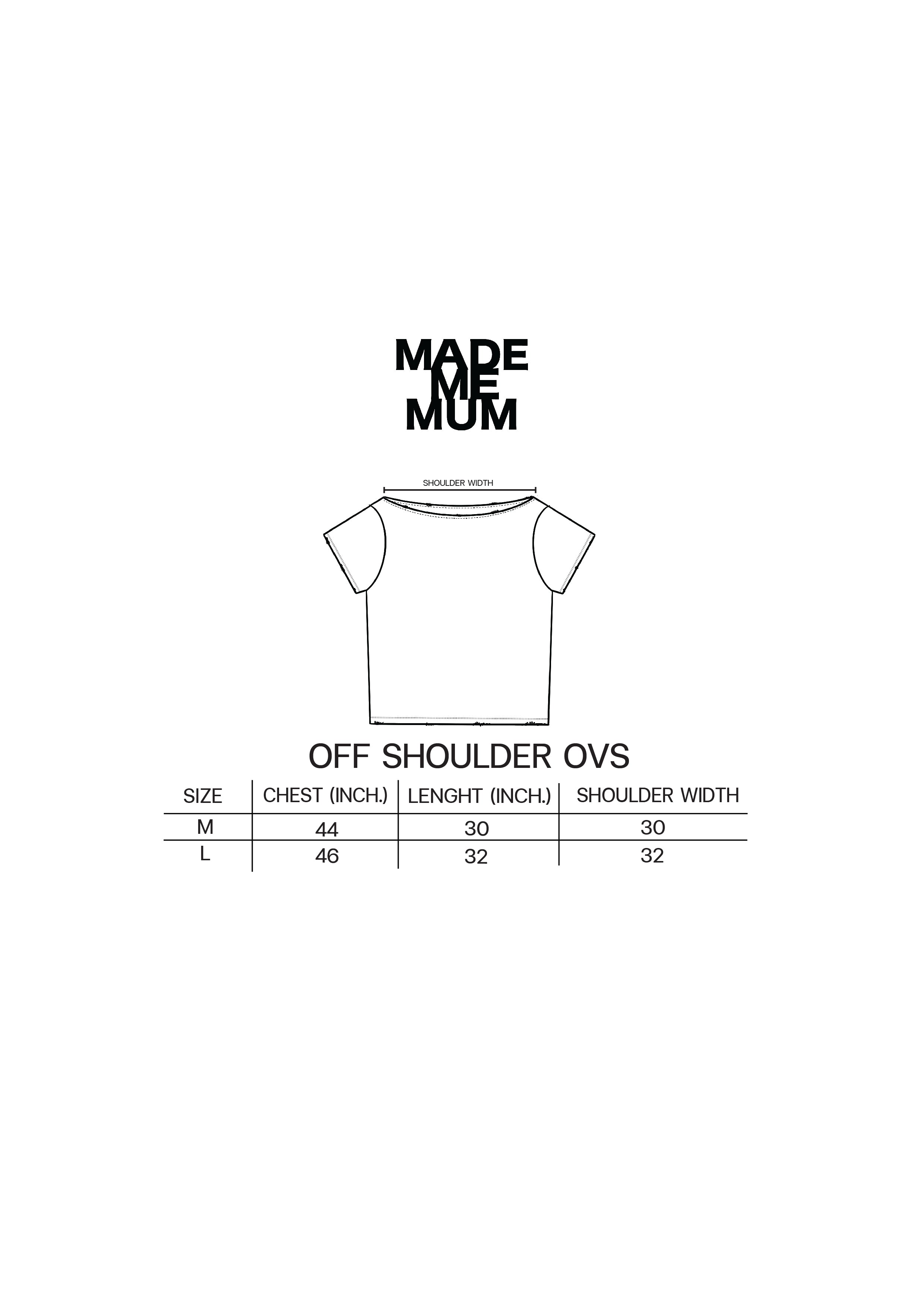 EGO FEVER  / Off Shoulder OVS