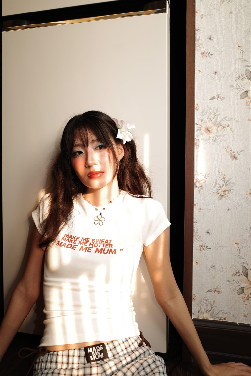 Make me sweat / Crop Tee