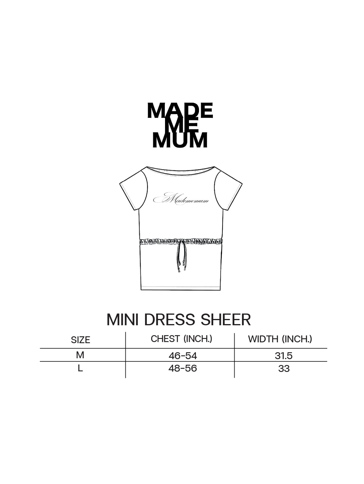 SUNSET MISECHIEF / Mimi Dress Sheer