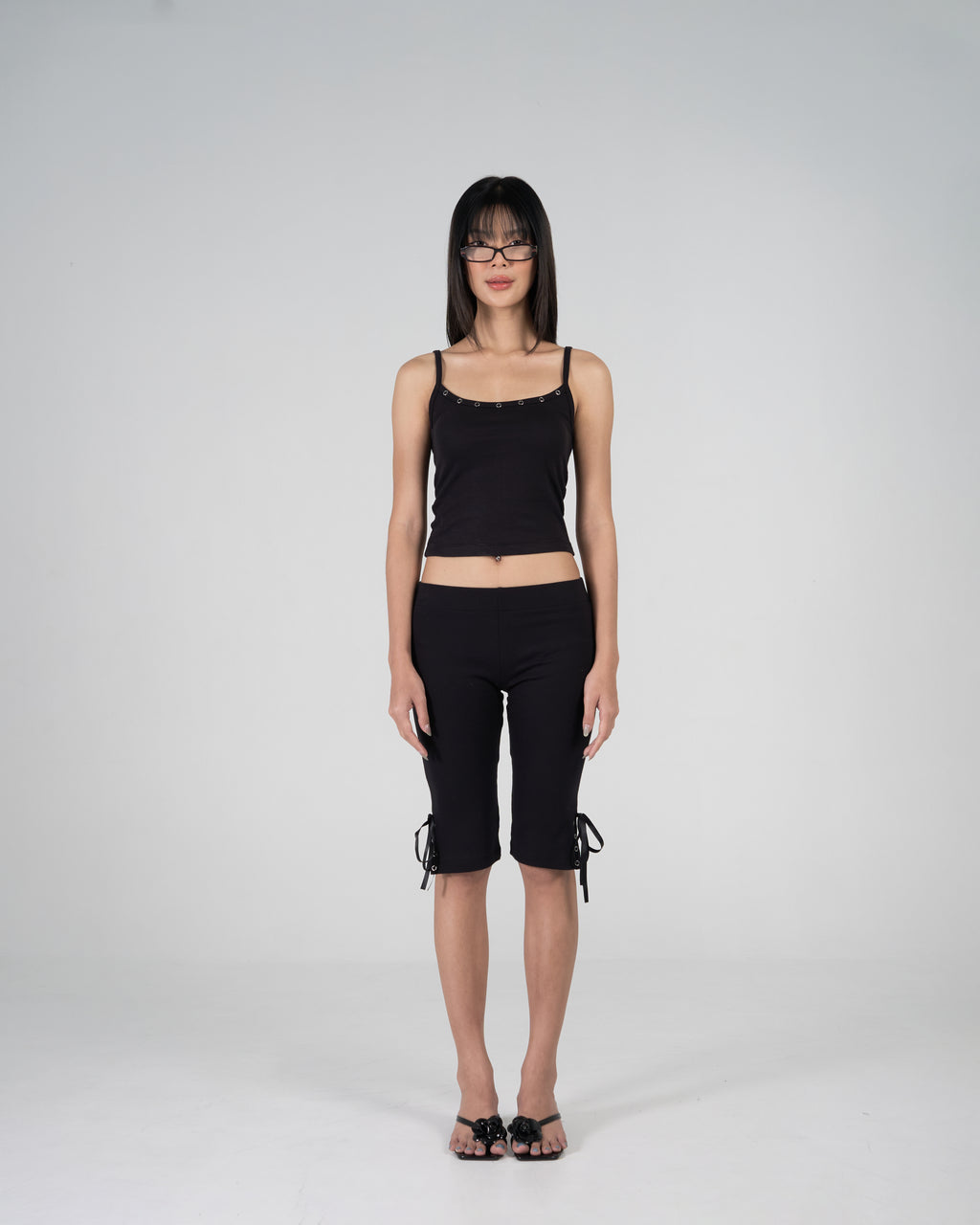 Letter To Her/ Spaghetti Top & Capri Leggings