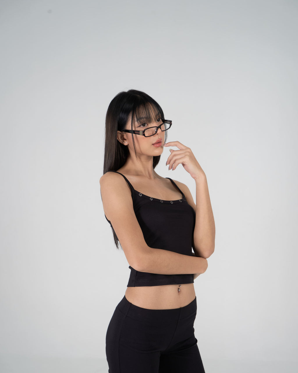 Letter To Her/ Spaghetti Top & Capri Leggings