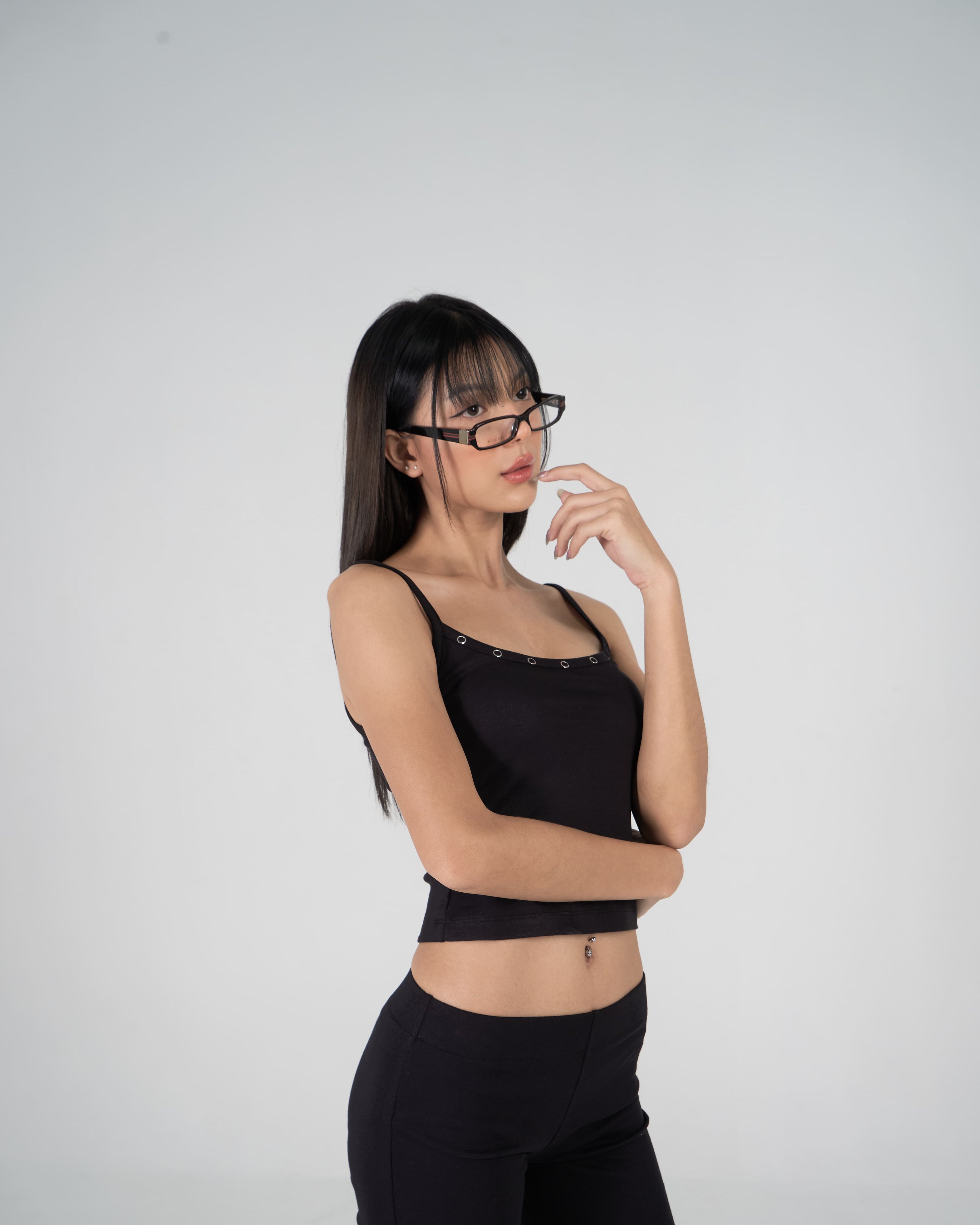 Letter To Her/ Spaghetti Top & Capri Leggings