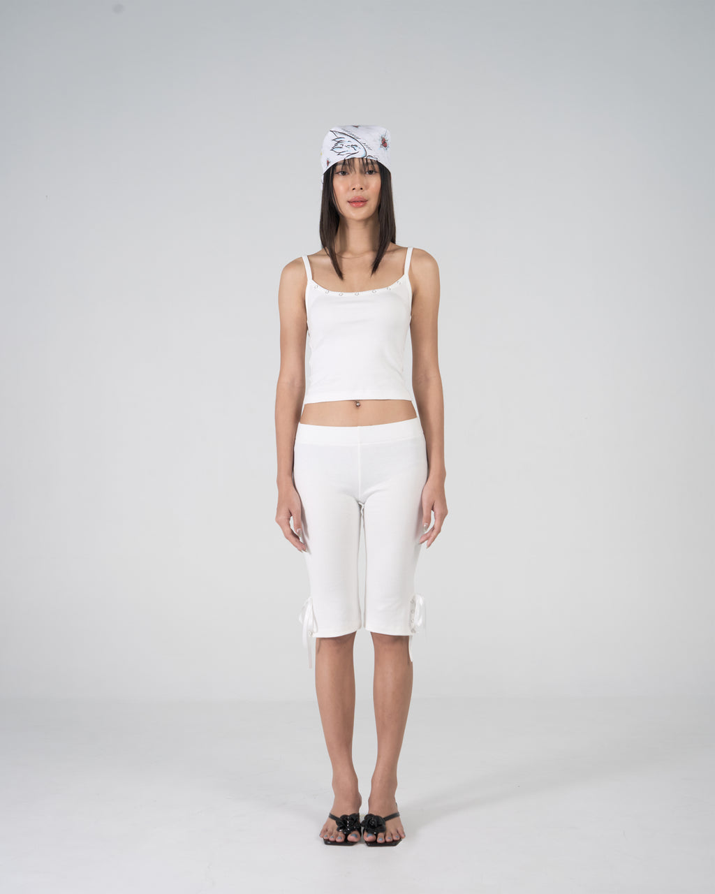 Letter To Her/ Spaghetti Top & Capri Leggings