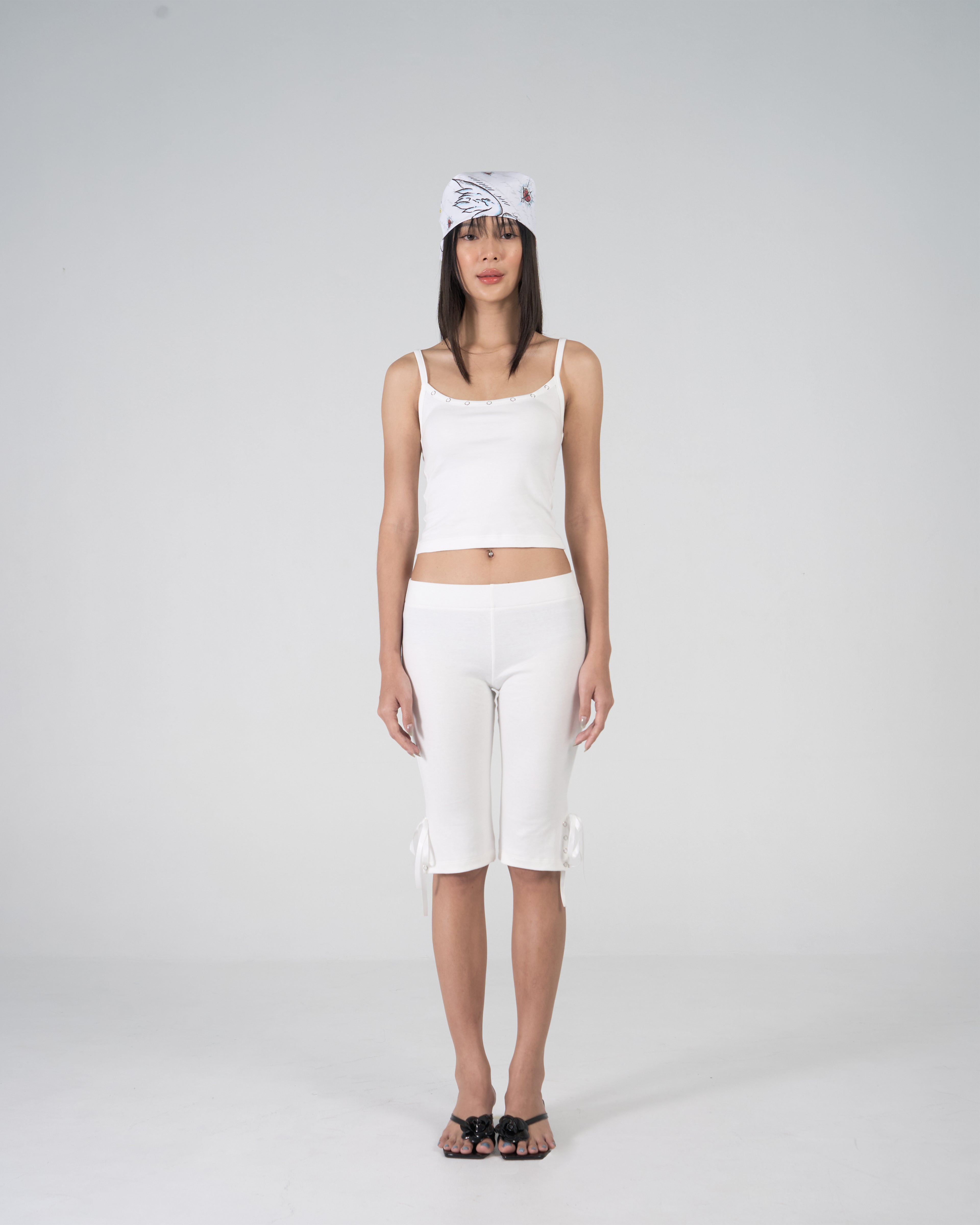 Letter To Her/ Spaghetti Top & Capri Leggings