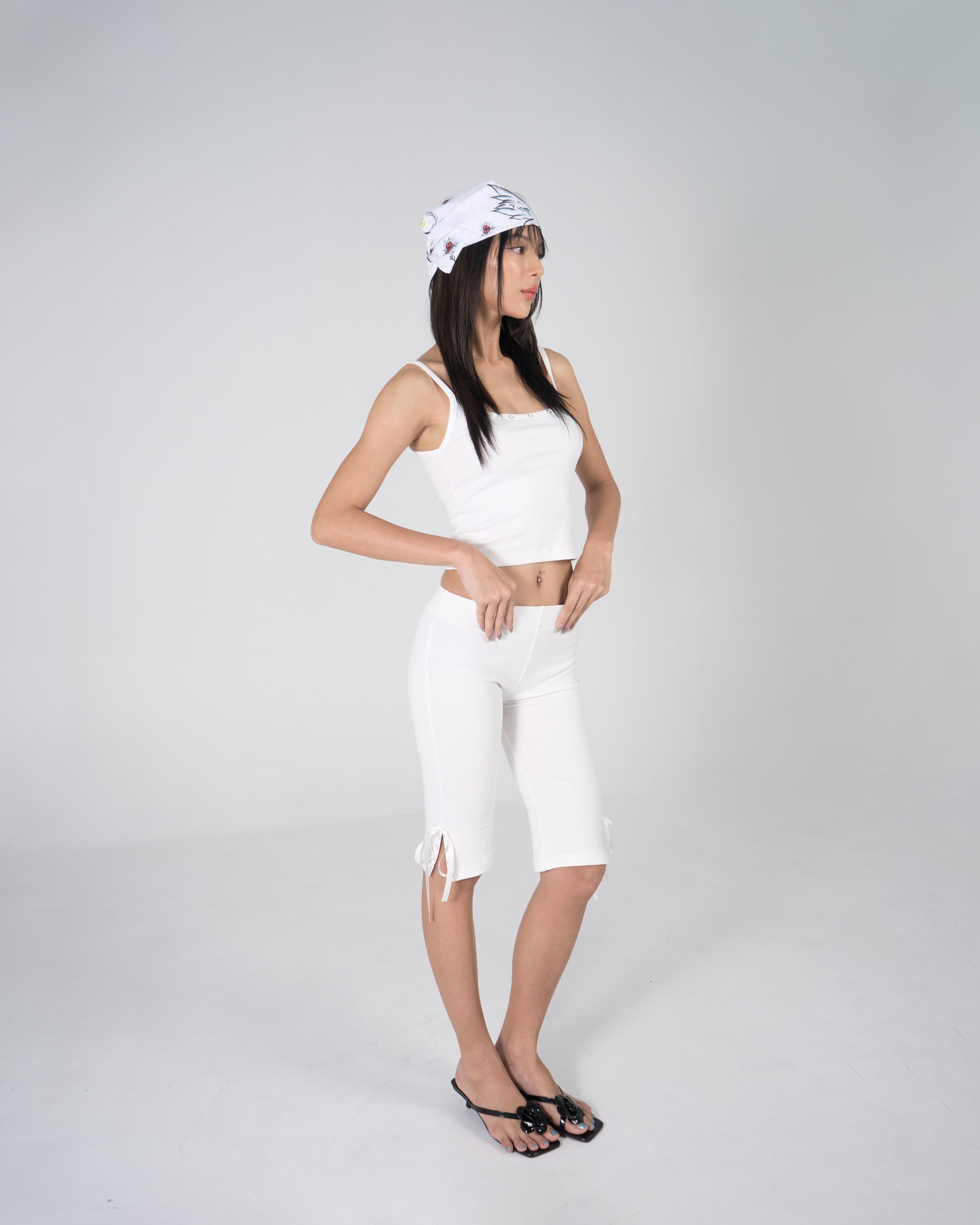 Letter To Her/ Spaghetti Top & Capri Leggings