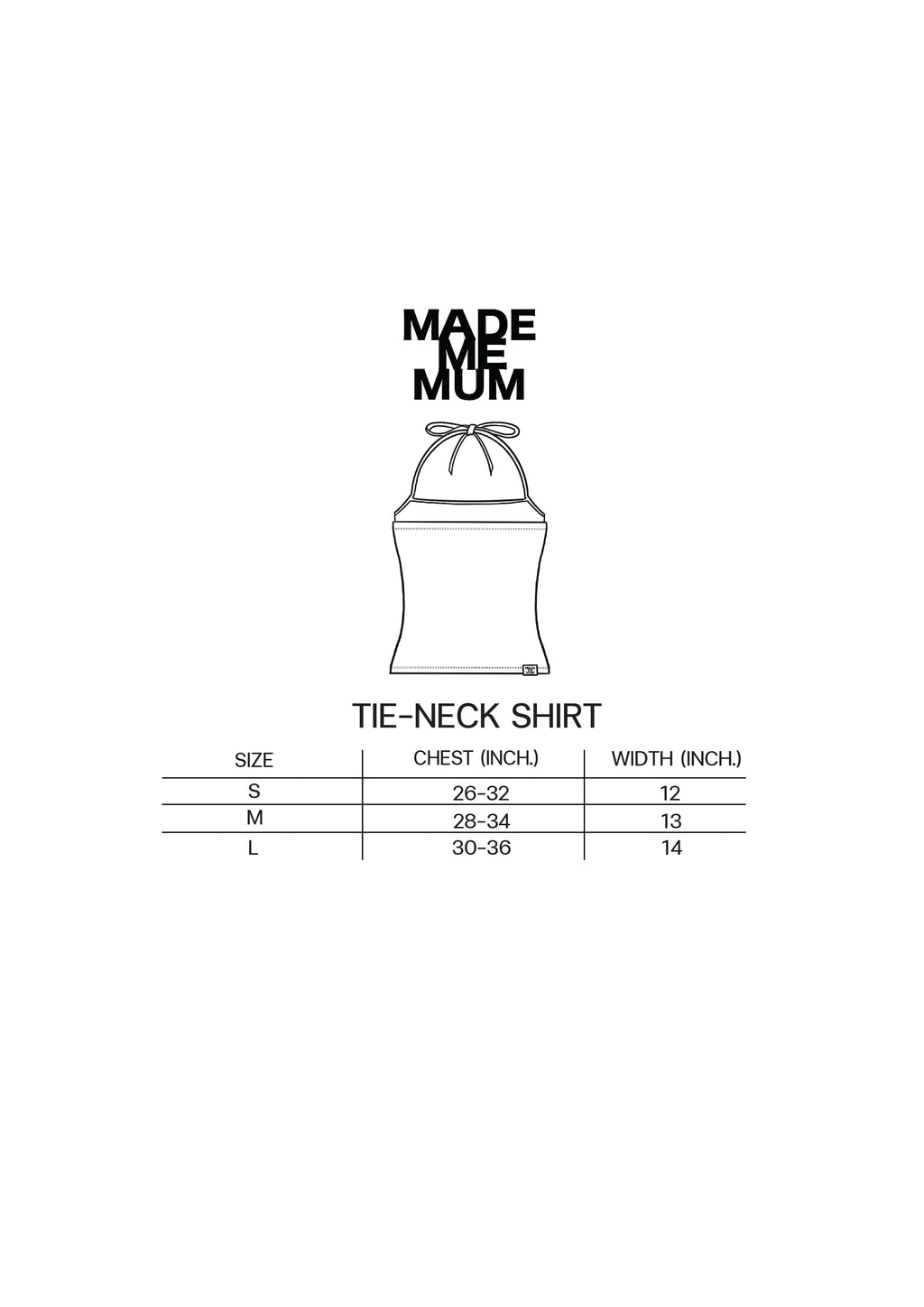 Make me sweat / Tie-neck shirt