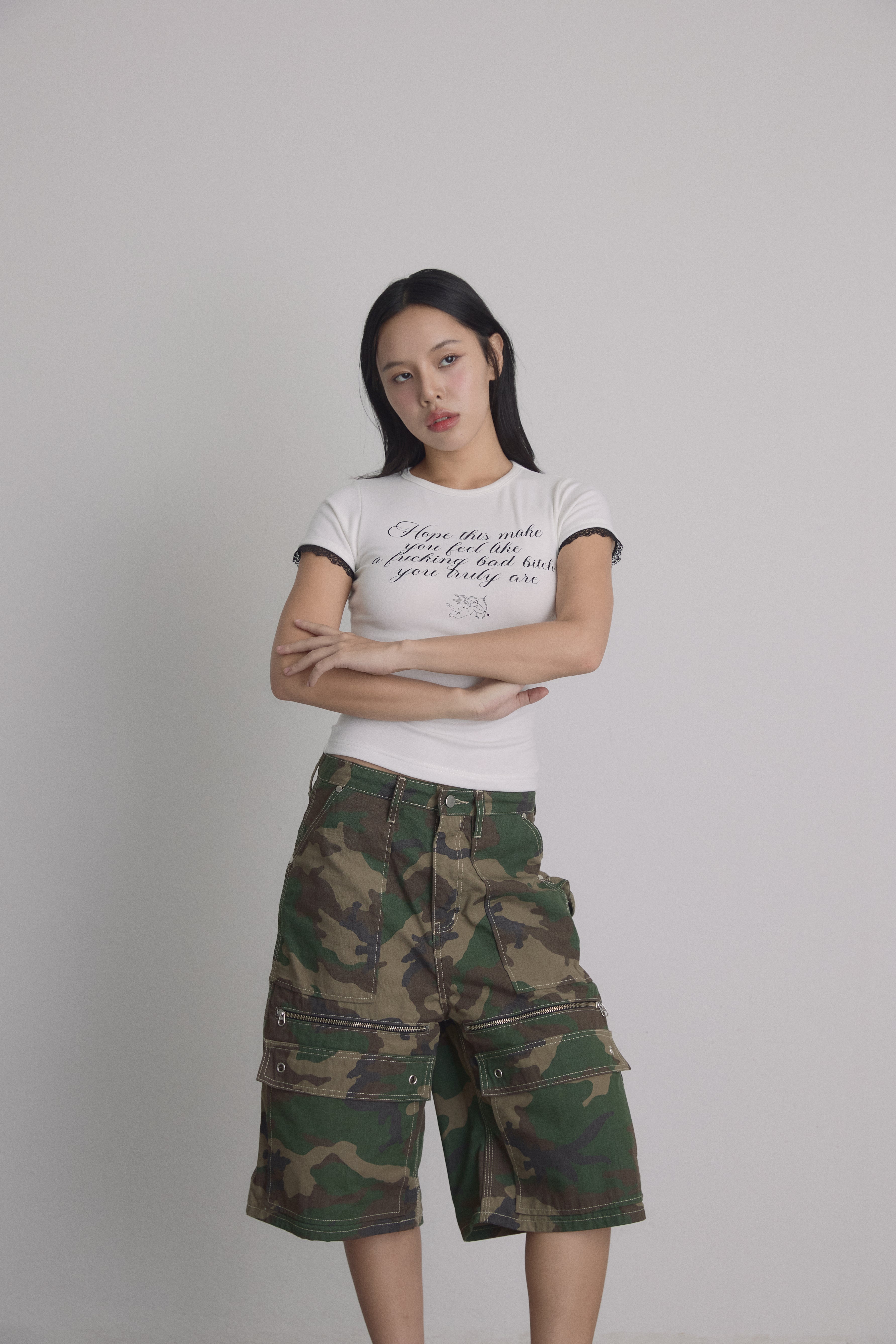 MMMxNWL / Crop Tee