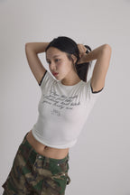 MMMxNWL / Crop Tee